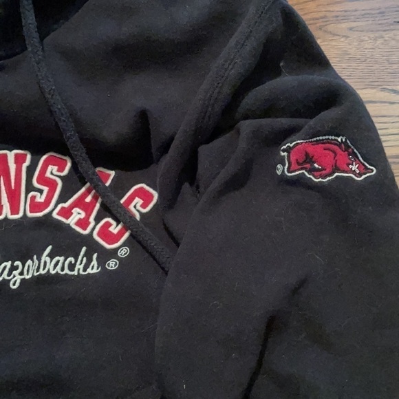 Colosseum Athletics Razorbacks L zip up jacket - Picture 5 of 6
